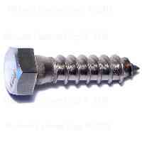 Main 1 - Hex Lag Screw 3/8"X1-1/2" Stainless Steel - San Antonio Retail