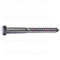 Main 1 - Hex Lag Screw 3/8"X4" Stainless Steel - San Antonio Retail