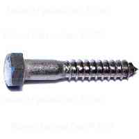 Main 1 - Hex Lag Screw 1/2"X3" Stainless Steel - San Antonio Retail