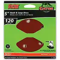 Main 1 - Sanding Discs 5Pk 120G Hk/Lp 5"5Hl 3783 - San Antonio Retail