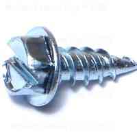 Main 1 - Slotted Hex Speed Point Sheet Metal Screw #8X1/2" Zinc - San Antonio Retail