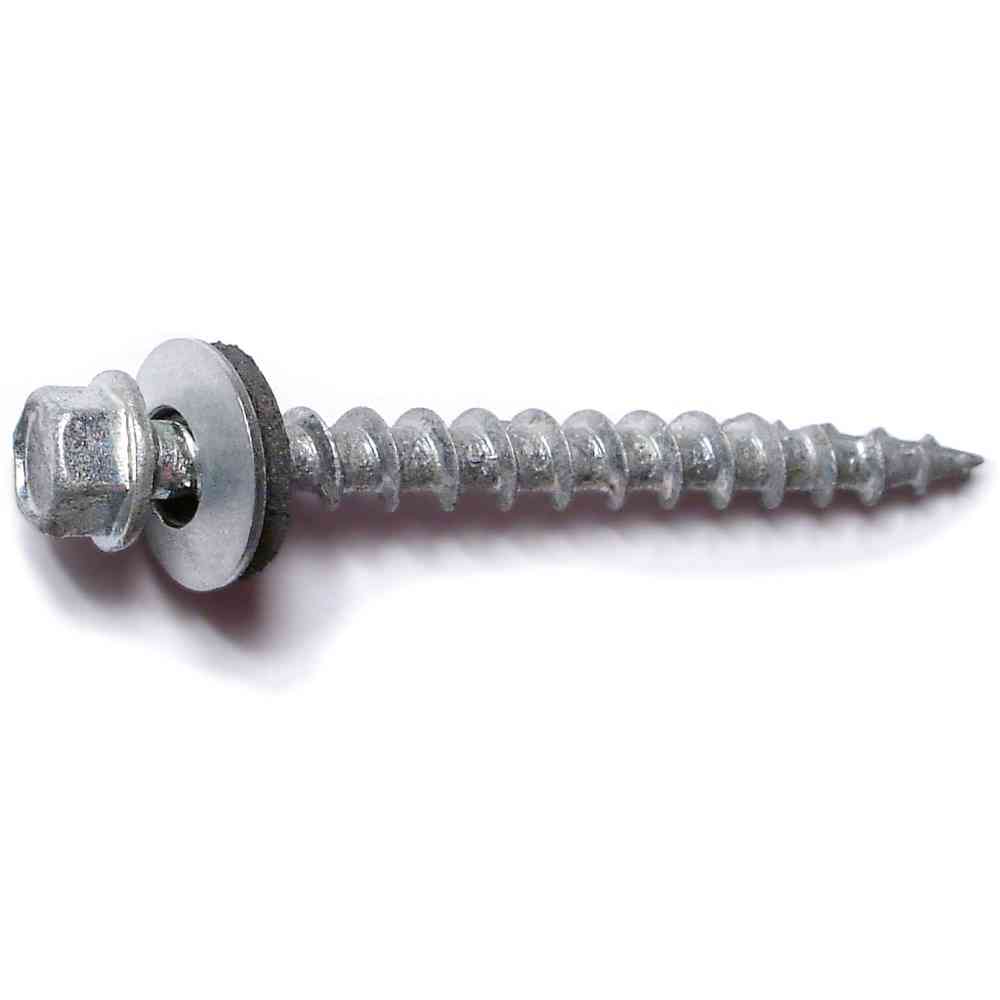 Main 1 - Pole Barn Screws #10X2" Galvanized 1lb - San Antonio Retail