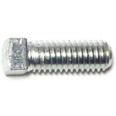 Square Set Screw 3/8"-16X1" Zinc 1/pk - San Antonio Retail