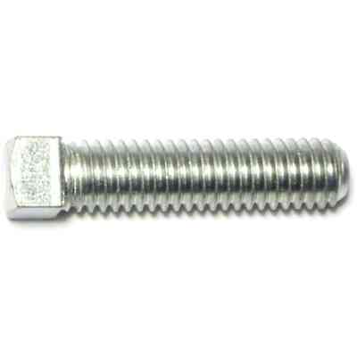 Square Set Screw 3/8"X1-1/2" Zinc 1/pk - San Antonio Retail