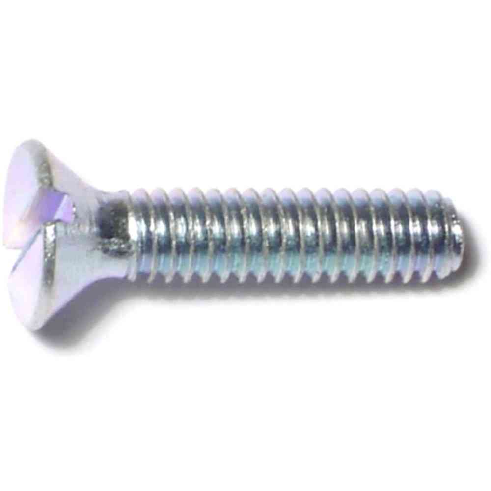 Main 1 - Slotted Flat Machine Screw #8-32X3/4" Zinc - San Antonio Retail