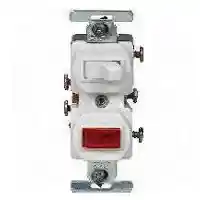 Main 1 - Switch Pilot Light White 277W-Box - San Antonio Retail