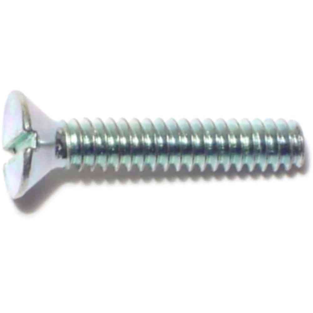 Main 1 - Slotted Flat Machine Screw #6-32X3/4" Zinc - San Antonio Retail