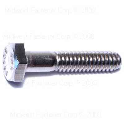 Hex Bolt 1/4"-20X1-1/4" Stainless Steel 1/pk - San Antonio Retail