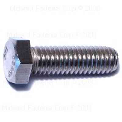 Hex Bolt 3/8"-16X1-1/4" Stainless Steel 1/pk - San Antonio Retail