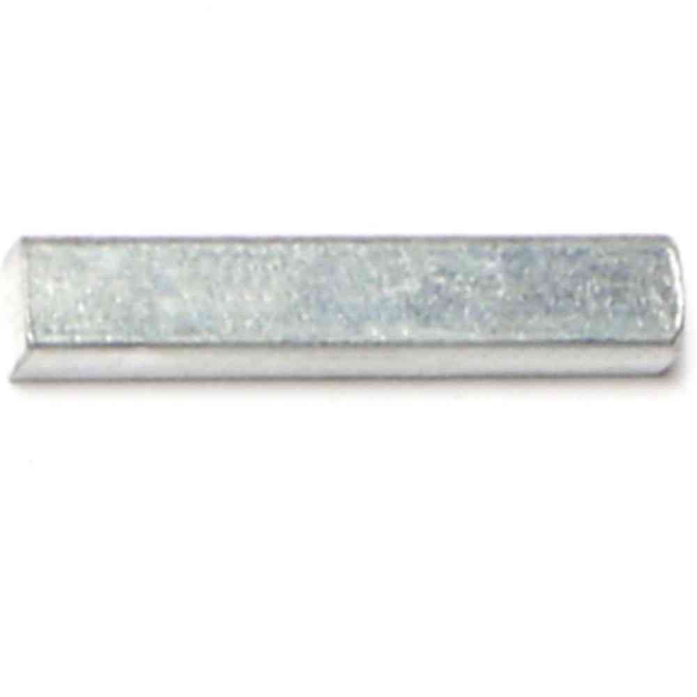 Main 1 - 3/16"X1" Square Machine Keystock Zinc 1/pk - San Antonio Retail