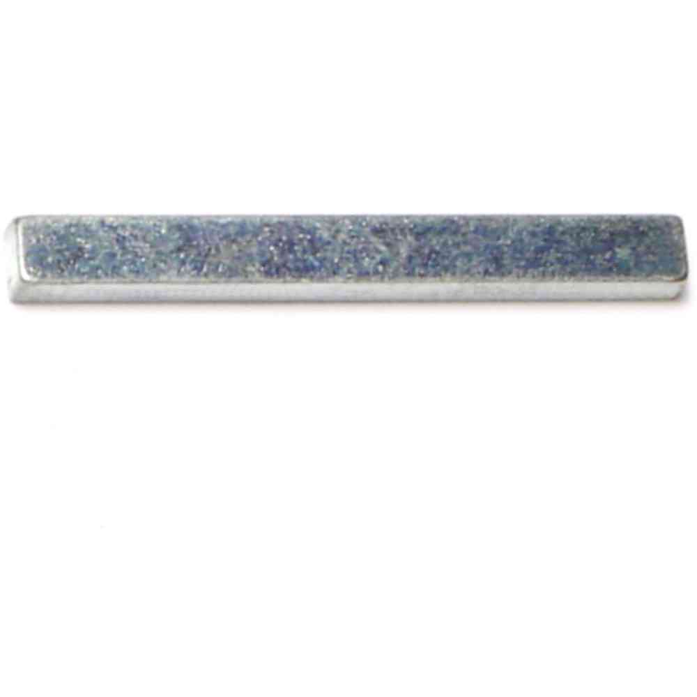 Main 1 - 3/16"X1-1/2" Square Machine Keystock Zinc 1/pk - San Antonio Retail