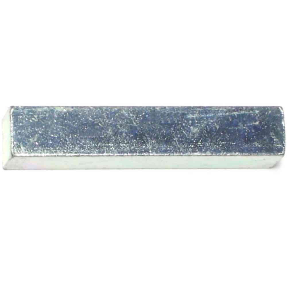 Main 1 - 3/8"X2" Square Machine Keystock Zinc 1/pk - San Antonio Retail