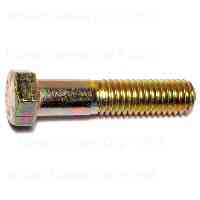 Main 1 - Hex Bolt 7/16"-14X2"  Yellow Zinc Grade 8 - San Antonio Retail