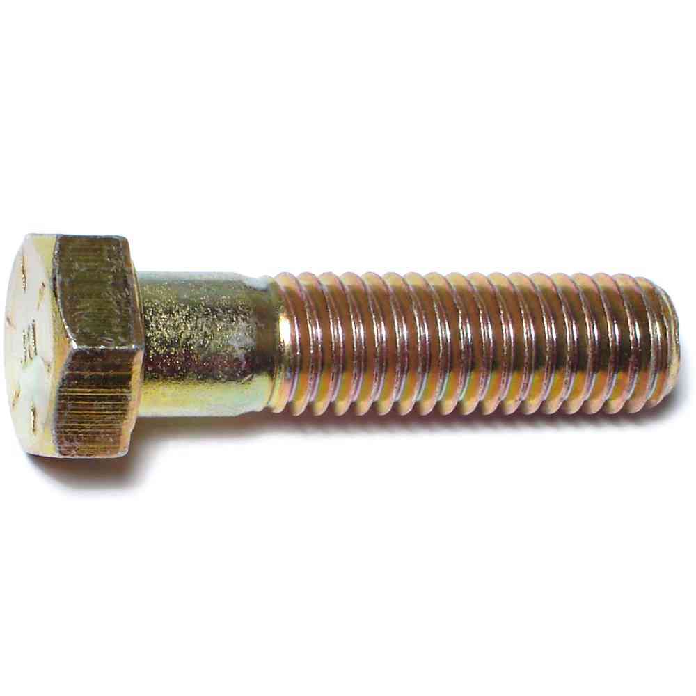 Main 1 - Hex Bolt 1/2"-13X2" Grade 8 Yellow Zinc 1/pk - San Antonio Retail