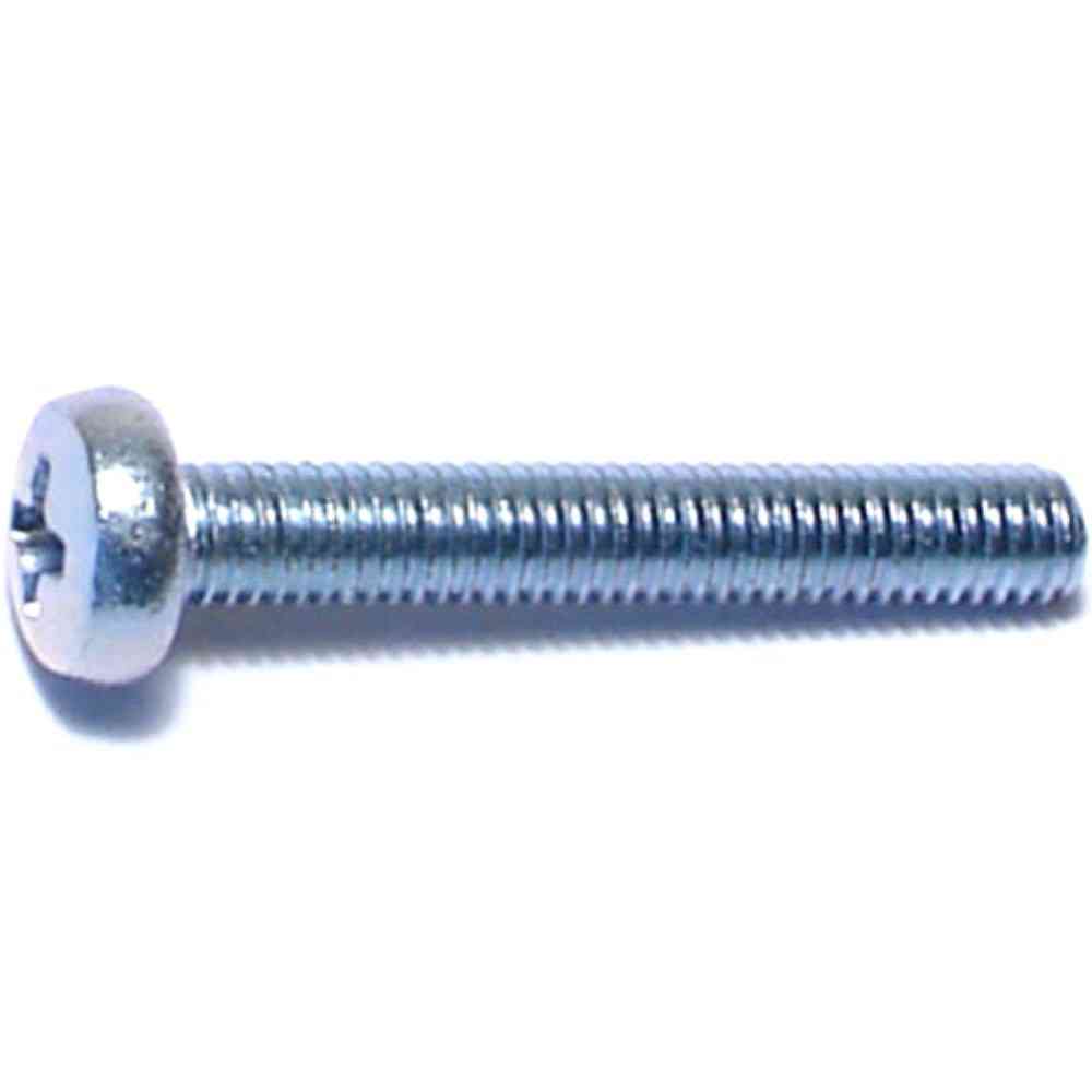 Main 1 - Metric Phillips Pan Machine Screws 3MM-0.50X20MM Zinc 2/pk - San Antonio Retail