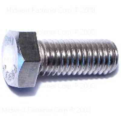 Hex Bolt 1/2"-13X1-1/4" Stainless Steel 1/pk - San Antonio Retail