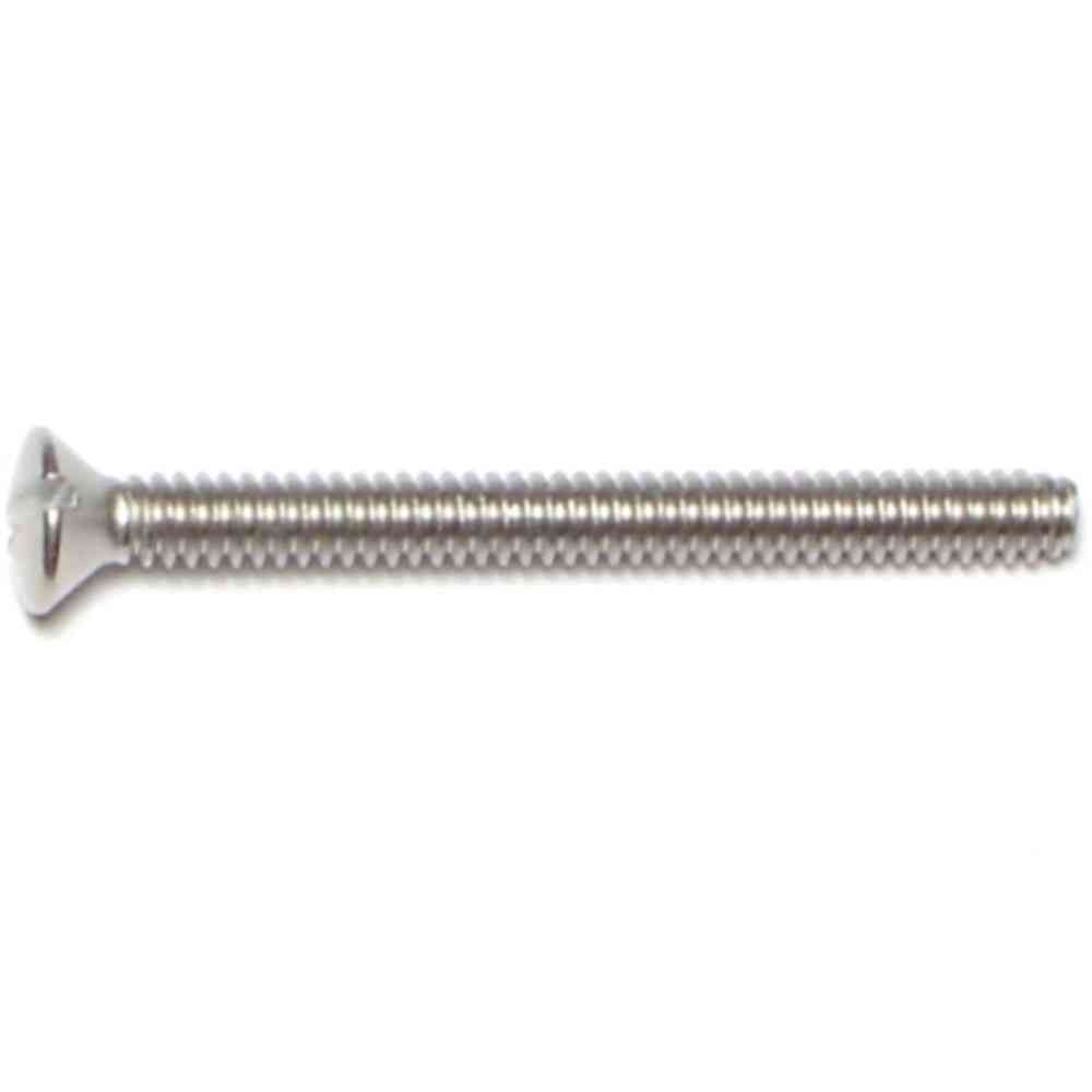 Main 1 - Slotted Oval Machine Screw #6-32X1-1/2" Stainless Steel - San Antonio Retail