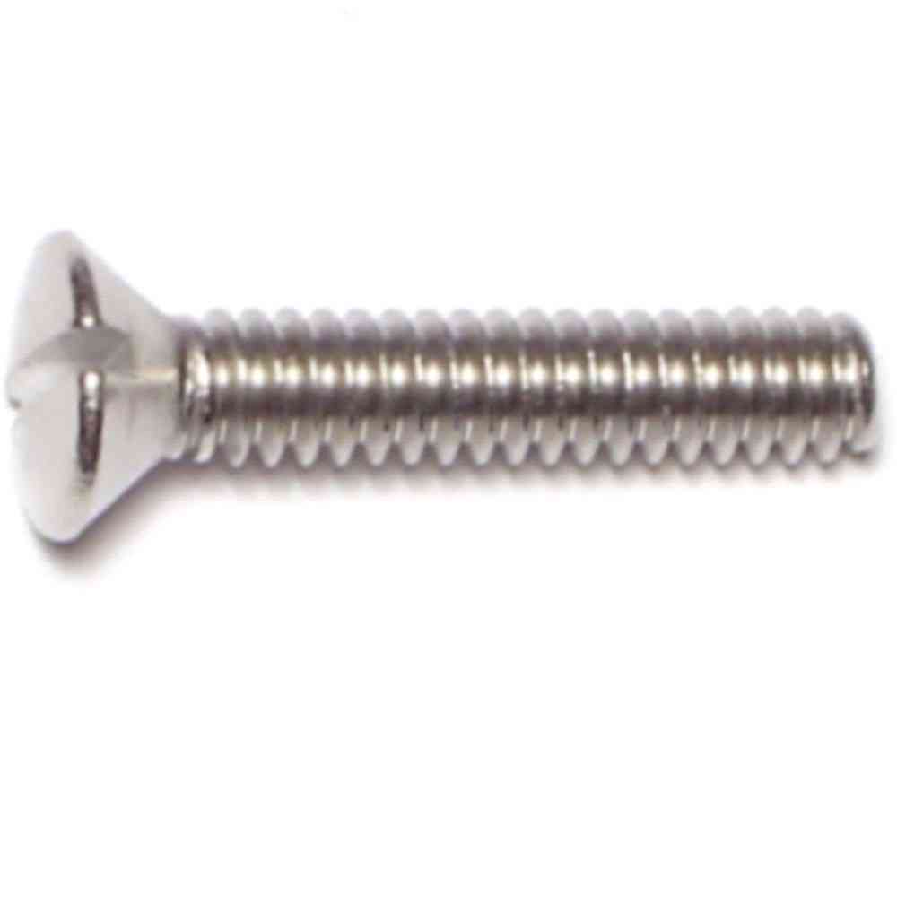 Main 1 - Slotted Oval Machine Screw #8-32X1" Stainless Steel - San Antonio Retail