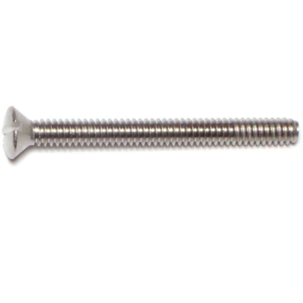 Main 1 - Slotted Oval Machine Screw #10-24X2" Stainless Steel - San Antonio Retail