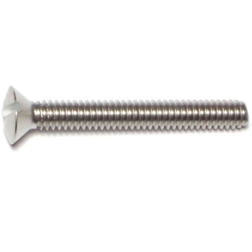 Main 1 - Slotted Oval Machine Screw 1/4"-20X2" Stainless Steel - San Antonio Retail