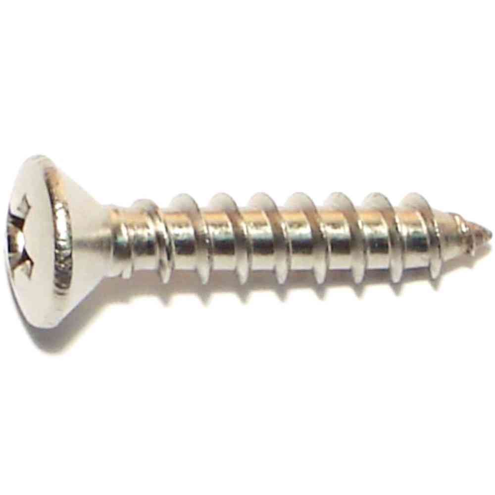 Main 1 - Phillips Oval Sheet Metal Screw #10X1" Stainless Steel 2/pk - San Antonio Retail