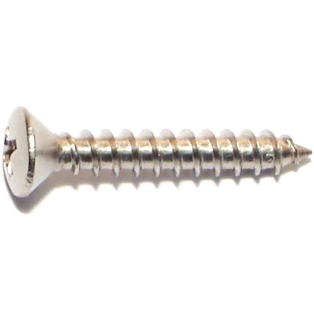 Main 1 - Phillips Oval Sheet Metal Screw #10X1-1/4" Stainless Steel 1/pk - San Antonio Retail