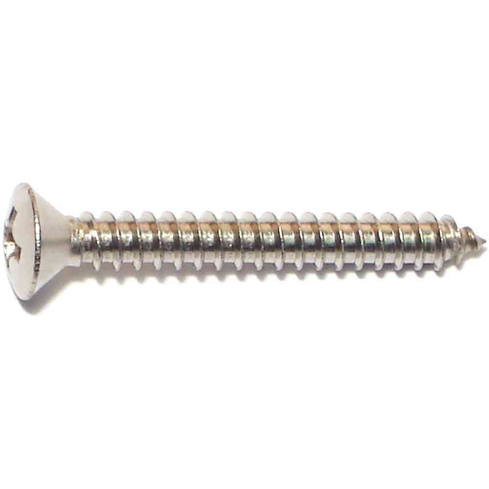 Main 1 - Phillips Oval Sheet Metal Screw #10X1-1/2" Stainless Steel 1/pk - San Antonio Retail