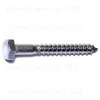 Main 1 - Hex Lag Screw 1/4"X2" Stainless Steel 1/pk - San Antonio Retail