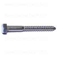 Main 1 - Hex Lag Screw 5/16"X3" Stainless Steel 1/pk - San Antonio Retail