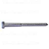 Main 1 - Hex Lag Screw 5/16"X4" Stainless Steel 1/pk - San Antonio Retail