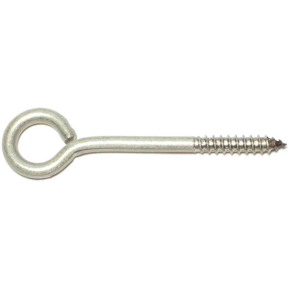 Main 1 - Lag Screw Eye 1/4"X3-3/4" Stainless Steel - San Antonio Retail