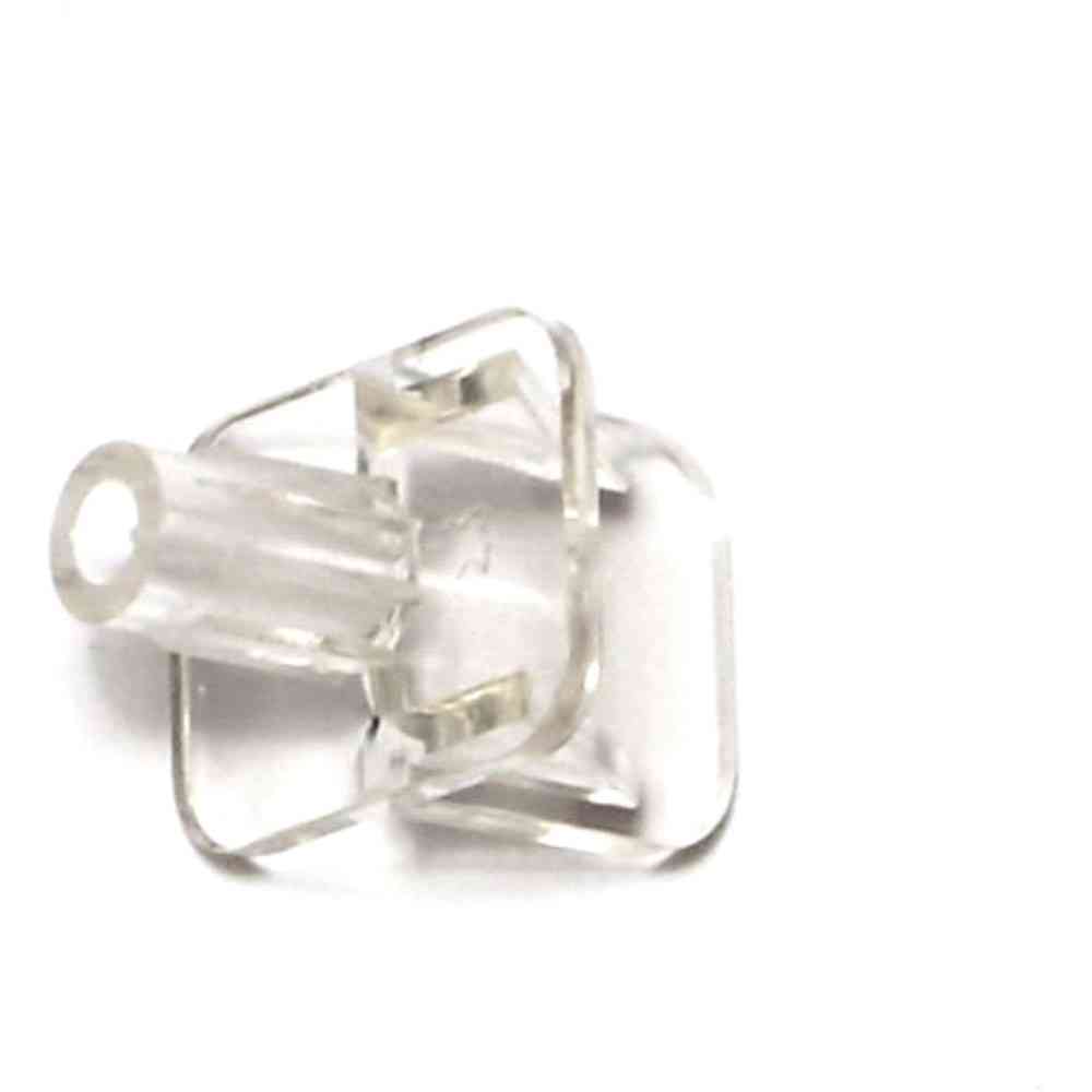 Main 1 - Shelf Support Clear Plastic 1/4" - San Antonio Retail