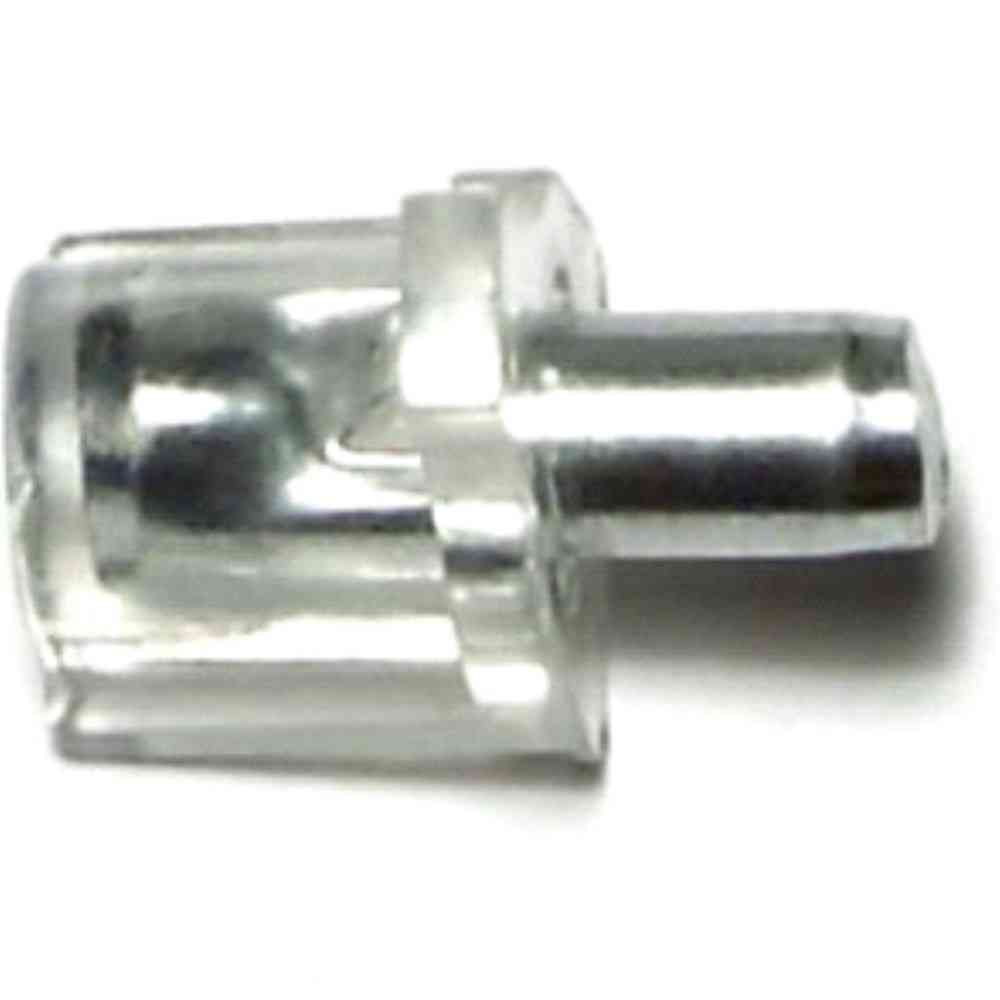 Main 1 - Shelf Support Clear Cushion Nickel 5MM - San Antonio Retail