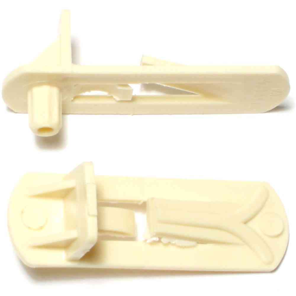 Main 1 - Shelf Support Locking Almond Plastic 1/4" - San Antonio Retail