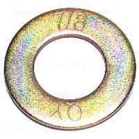 Main 1 - Flat Washer 7/8" SAE Grade 8 Yellow Zinc 1/pk - San Antonio Retail