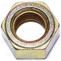 Main 1 - Hex Nut 1"-8 Grade 8 Yellow Zinc 1/pk - San Antonio Retail