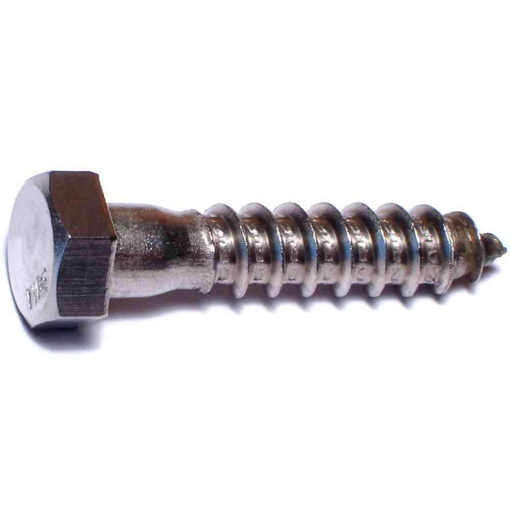 Main 1 - Hex Lag Screw 3/8"X1-3/4" Stainless Steel 1/pk - San Antonio Retail