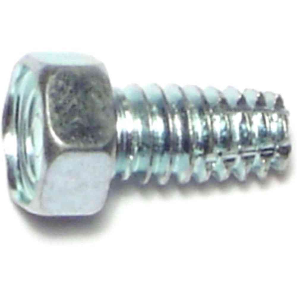 Main 1 - Hex Head Type F Sheet Metal Screws 1/4"-20X1/2" Zinc 2/pk - San Antonio Retail