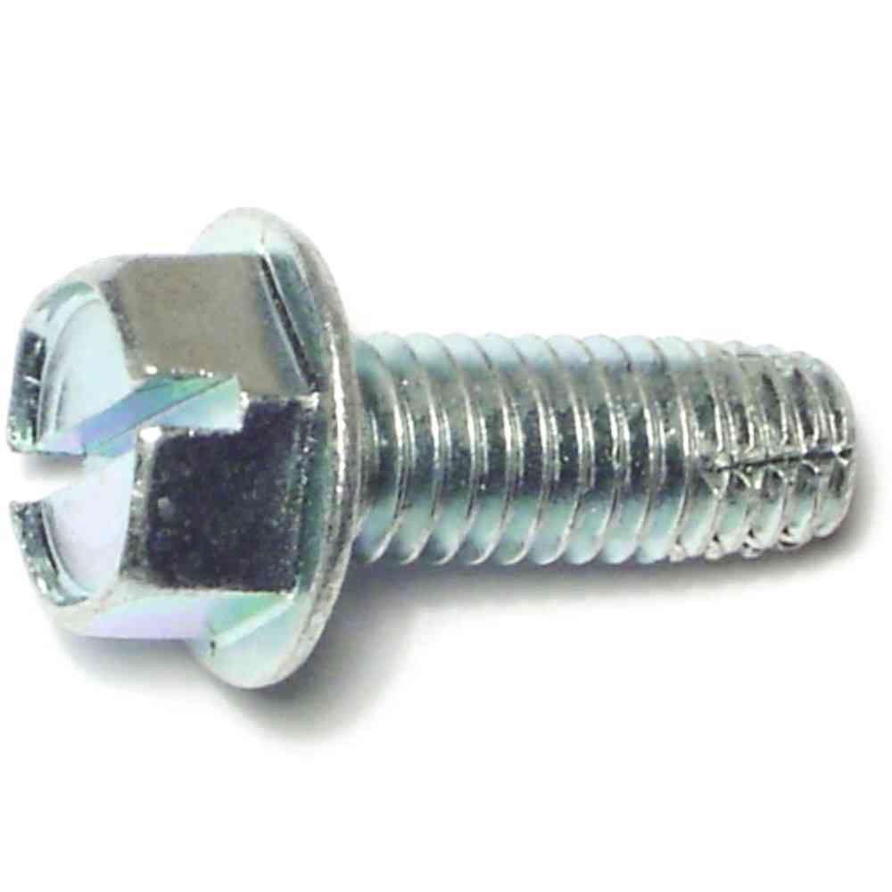 Main 1 - Hex Head Type F Sheet Metal Screw 3/8"-16X1" Zinc 1/pk - San Antonio Retail
