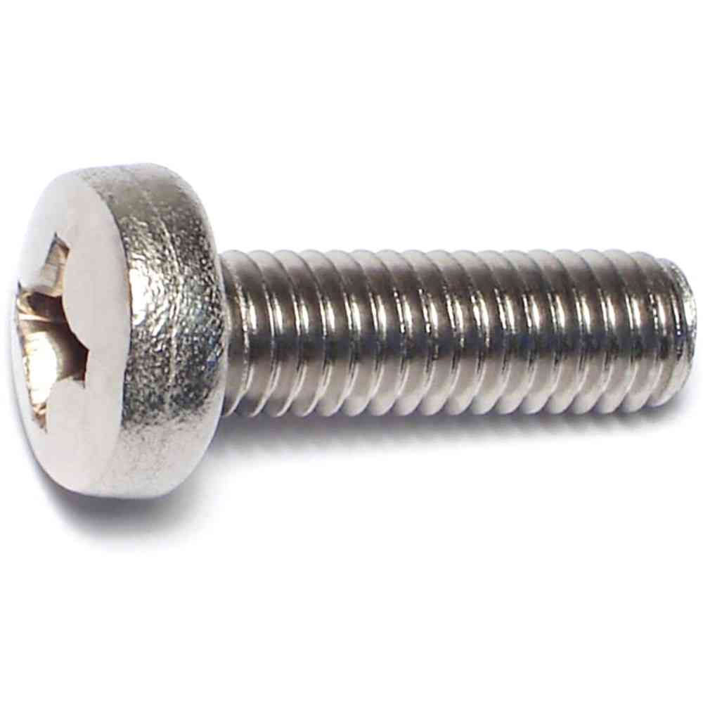 Main 1 - Metric Phillips Pan Machine Screw 6MM-1.00X20MM Stainless Steel - San Antonio Retail