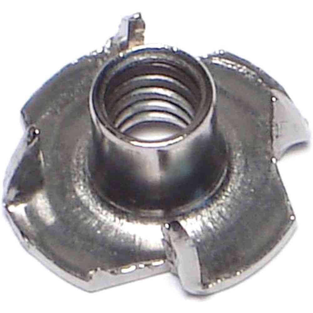 Main 1 - T-Nut Short Pronged 1/4"X5/16" Stainless Steel 1/pk - San Antonio Retail