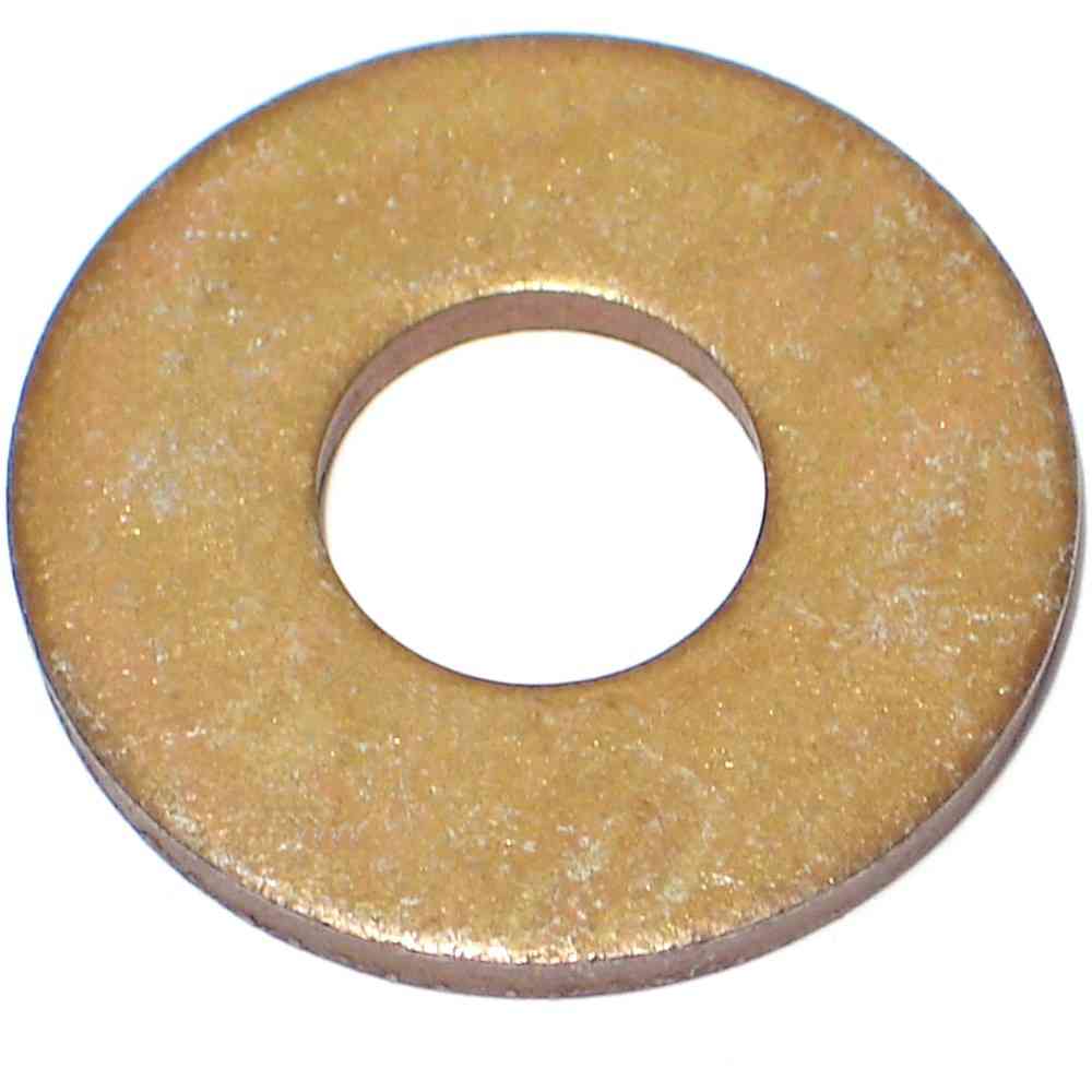 Main 1 - Thick Flat Washer 9/16"X0.134" Grade 8 Yellow Zinc - San Antonio Retail