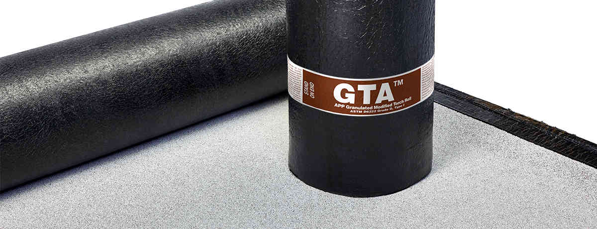 Main 2 - Flintlastic GTA,  Moire Black - Torch Applied (1Sq) - San Antonio Retail