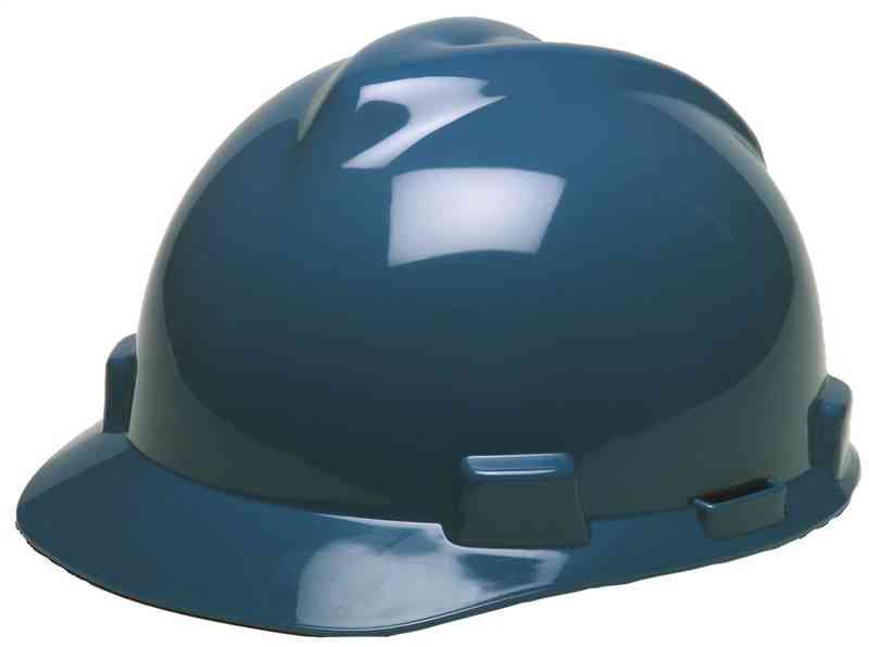 Main 2 - Safety Hard Hat Blue 4-Point Textile Suspension SWX00307/475359 - San Antonio Retail