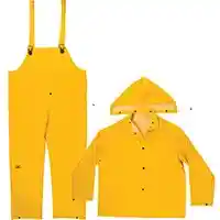 Main 1 - Rainsuit Medium Yellow Pvc 3Pc R101M - San Antonio Retail