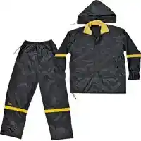 Main 1 - Rainsuit 2Xlrg Black Nylon 3Pc R1032X - San Antonio Retail