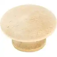 Main 1 - Cabinet Knob Allison Wood Birch Amerock BP813WD - San Antonio Retail