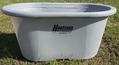 Main 1 - Poly Oblong Sheep Stock Tank 4'LX2'WX1'D 60 Gallon 310-030 - San Antonio Retail