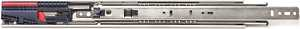 Main 1 - Drawer Slide 18" 100 lb KV Anochrome Full Extension Soft Close 8450FMP 18 - San Antonio Retail