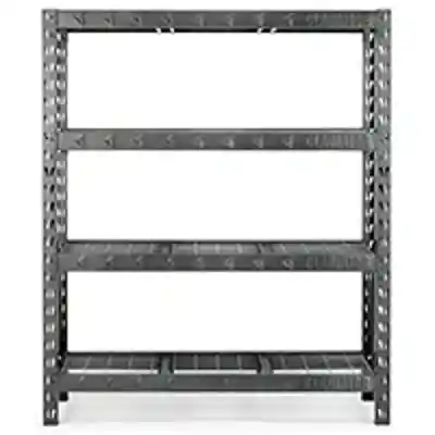 Rack*D*Heavy Duty Shelf 4-Tier Gladiator 1800lb Rating Steel 72"Hx60"Wx18"D GARS604TEG  - San Antonio Retail